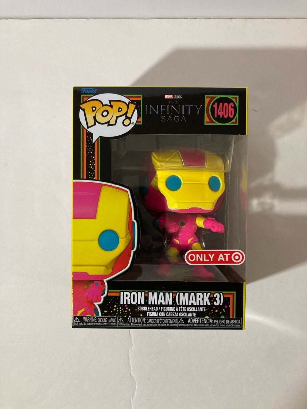 Funko Pop: Iron Man Mark 3 1406 Black Light
